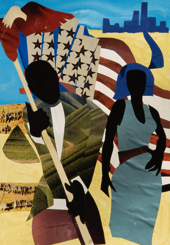 成年人,两个人,站,竖图,插画,室外,白天,绘画,数码,科技,美国,阴影,条纹,艺术,网络,星星,高光,几何,计算机图形,古典,合成,图画,拿着,休闲装,历史,文化,画,天空,工艺品,品味,独立,美国国旗,美术,电脑合成图,数码合成图,高雅,合成图,漫画,美国文化,爱国主义,写实,具体,具象,美学,男人,女人,彩图,公民权利