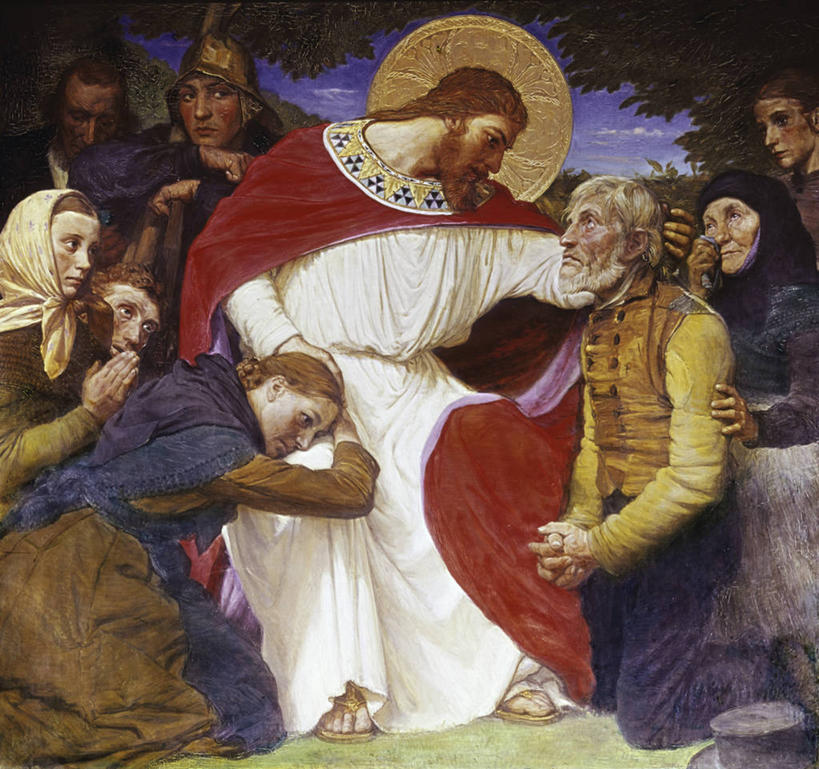 成年人,人群,坐,横图,插画,室外,白天,数码,科技,光晕,阴影,网络,高光,几何,计算机图形,合成,图画,画,祈祷,疲倦,宗教,宁静,安慰,电脑合成图,数码合成图,疲劳,基督,基督教,疲惫,贫穷,合成图,关爱,天主教,耶稣,困乏,漫画,19世纪,救世主,写实,具体,具象,疲乏,悲哀,尊敬,委顿,疲困,疲顿,疲钝,倦怠,怠倦,基利斯督,弥赛亚,默西亚,男人,女人,跪着,彩图,传统服装,宽恕