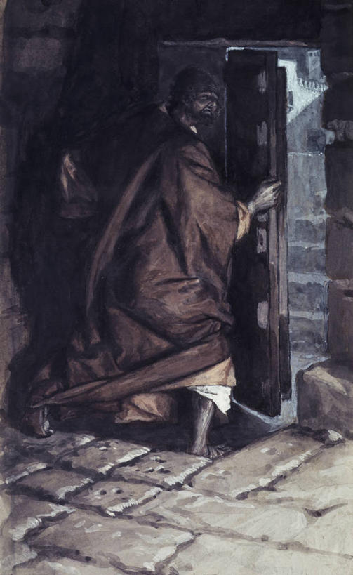 成年人,一个人,竖图,插画,室内,数码,科技,门,仅一个男性,阴影,网络,门口,圣经,高光,几何,计算机图形,合成,图画,画,打开,宗教,电脑合成图,数码合成图,基督教,开启,合成图,漫画,写实,具体,具象,步行,争论,彩图