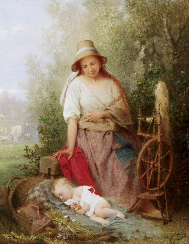 婴儿,儿童,成年人,两个人,家庭,母亲,坐,微笑,竖图,插画,室外,白天,旅游,度假,绘画,快乐,纯洁,数码,科技,草地,美景,帽子,油画,连接,阴影,艺术,卷曲,编织,缠绕,网络,篮子,长椅,景观,床单,织物,高光,几何,计算机图形,古典,合成,图画,注视,文化,娱乐,线团,画,树,纺织,小孩,自然,围巾,工艺品,毛线,观察,看,品味,享受,休闲,温暖,温馨,一家人,赤脚,景色,放松,可爱,童年,活泼,观看,宁静,美术,电脑合成图,数码合成图,和睦,察看,高雅,享乐,合成图,关爱,关注,自然风光,宝宝,手艺,漫画,纯真,烂漫,无邪,写实,具体,具象,美学,美术工艺,手纺车,伶俐,天真,男孩,年轻女性,孩子,年轻人,睡觉,彩图,爱,融洽,幼儿