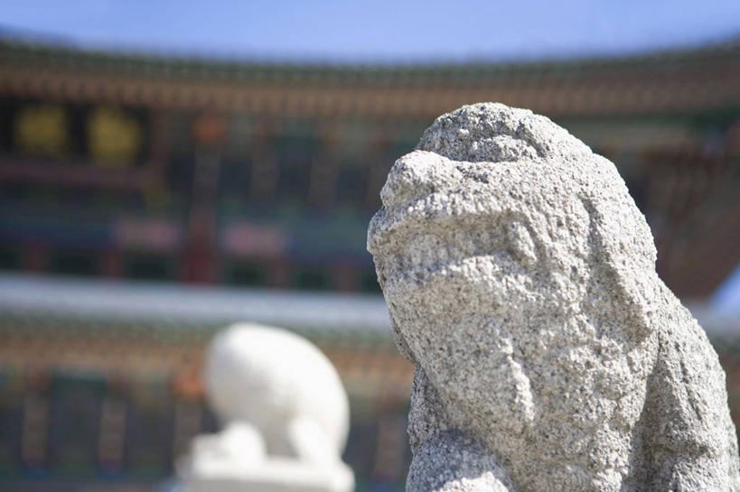 无人,宫殿,横图,室外,特写,白天,仰视,旅游,度假,名胜古迹,标志建筑,地标,建筑,雕塑,景福宫,首尔,汉城,韩国,亚洲,阴影,朦胧,模糊,遗迹,艺术,装饰,光线,雕刻,雕像,影子,首都,古迹,文物,娱乐,建设,古建筑,石雕,蓝色,蓝天,天空,阳光,工艺品,天,享受,休闲,旅游胜地,放松,晴朗,纪念,美术,宫廷,主题,陈列,古文明,东亚,万里无云,功能,美学,大韩民国,首尔市,首尔特别市,特别市,北阙,王宫,晴空,晴空万里,彩图,低角度拍摄,皇宫