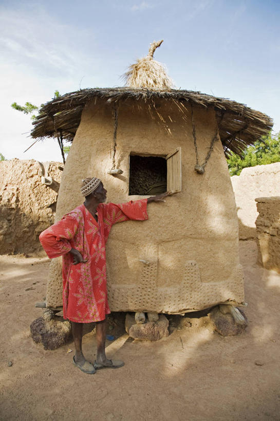 成年人,一个人,家,竖图,购物,窗户,帽子,非洲,马里,仅一个男性,房屋,屋顶,屋子,草屋,乡村,谷类,顶棚,住宅,衣服,茅草屋,社区,摄影,谷仓,阿非利加洲,马里共和国,西非,莫普提,莫普提区,稷,男人,彩图,房子,茅舍,茅屋,小屋,传统文化
