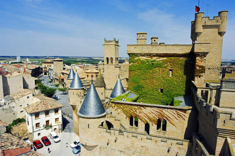 无人,宫殿,横图,俯视,航拍,建筑,西班牙,欧洲,古城,首都,历史,摄影,鸟瞰,纳瓦拉,马德里皇宫,彩图,高角度拍摄