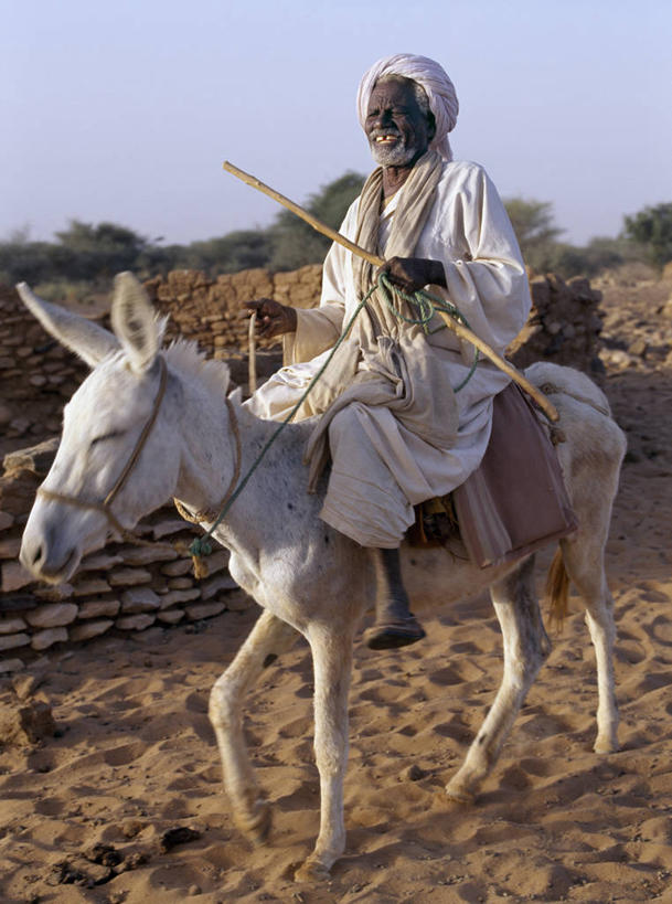 成年人,一个人,竖图,室外,沙漠,苏丹,仅一个男性,沙子,首都,运输,摄影,伊斯兰教,驴子,撒哈拉沙漠,喀土穆,男人,彩图