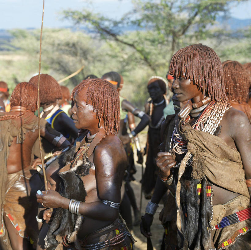 成年人,人群,横图,生产线,项链,非洲,埃塞俄比亚,庆祝,装饰,珠子,乐器,皮革,小号,音乐,人体,摄影,手镯,发辫,皮肤,肖像,典礼,非洲文化,紫贝,女人,非洲人,彩图,传统服装,传统文化