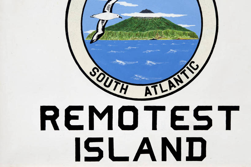 无人,横图,室外,旅游,火山,信天翁,一群,许多,鸟类,标志,岛,很多,摄影,英国文化,盾形徽章,彩图,旅行