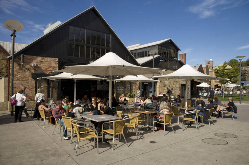 吃,横图,方图,室外,吃饭,太阳,建筑,日光,澳大利亚,喝,阳伞,现代,萨拉曼卡,饮料,夏天,摄影,塔斯马尼亚,霍巴特,彩图,餐馆,咖啡馆