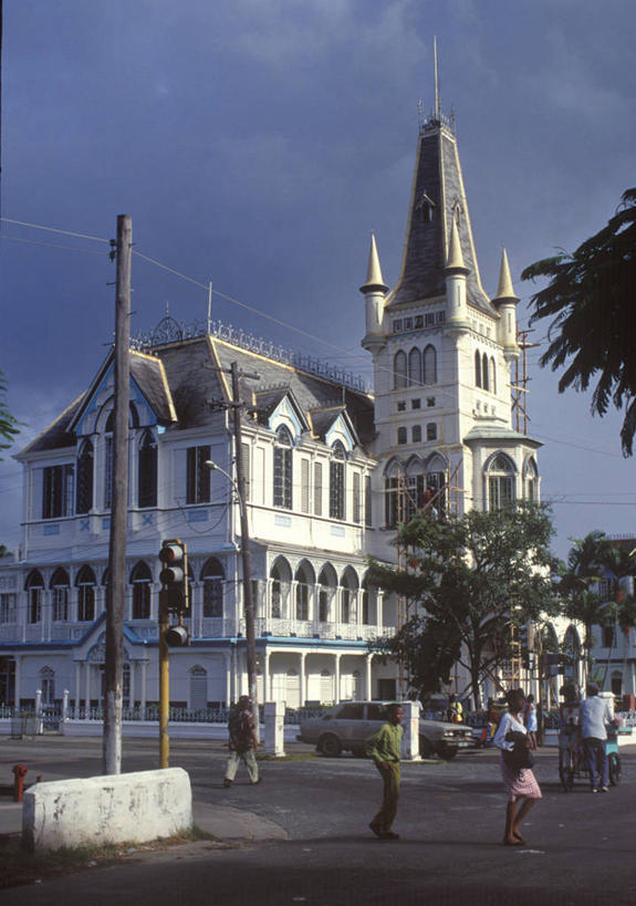 无人,竖图,室外,彩虹,瀑布,水,雾,日光,圭亚那,反射,地形,悬崖,风景,南美,摄影,国家公园,沙岩,彩图