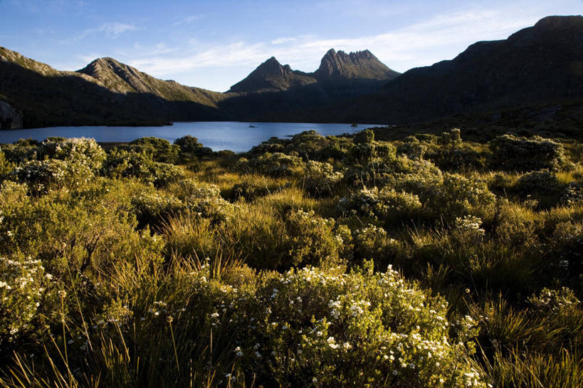 无人,横图,湖,澳大利亚,地形,风景,摄影,宁静,国家公园,塔斯马尼亚,彩图,郊野公园
