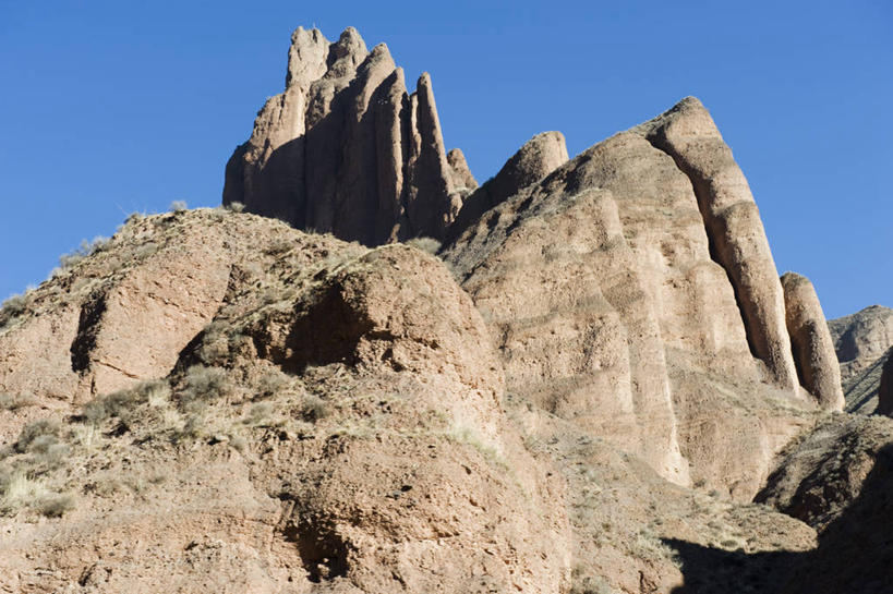 无人,横图,室外,山,亚洲,地形,山顶,悬崖,风景,自然,摄影,环境,青海省,彩图,旅行