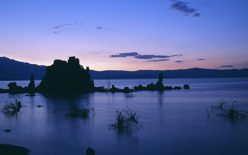 无人,横图,室外,度假,湖,日落,山脉,美国,风景,摄影,宁静,北美,北美洲,岩层,加利福尼亚,美洲,加州,加利福尼亚州,金州,黄金州,北亚美利加洲,亚美利加洲,地质学,蒙罗湖,莫诺县,自然地理,岩石,休闲活动,彩图,美利坚合众国