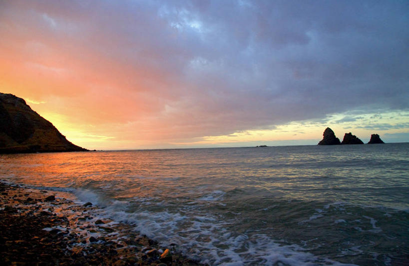 无人,横图,室外,海洋,水,冬天,风景,寒冷,摄影,岩层,海滩,岩石,彩图,旅行,柱头,独联体