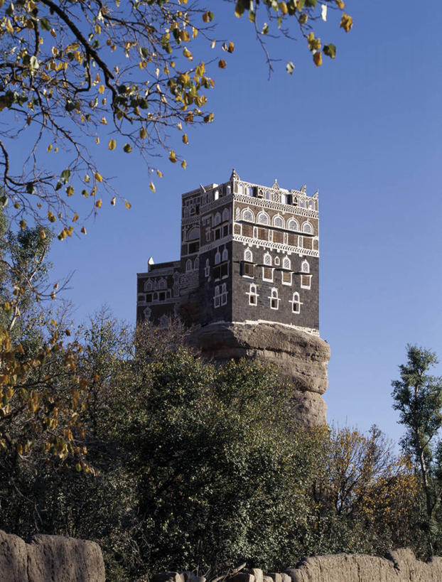 无人,横图,山,山脉,窗户,建筑,摩天大楼,也门,房屋,悬崖,拱门,摄影,建筑材料,设计,石块,彩图