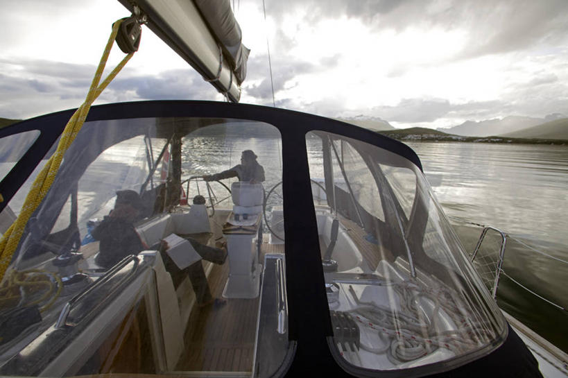 无人,横图,挪威,游艇,北,帆,摄影,航海,宁静,斯堪的纳维亚,斯堪狄纳维亚半岛,特隆姆瑟,冒险,彩图