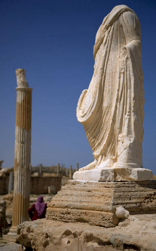 无人,横图,城市,非洲,利比亚,化石,柱子,历史,废墟,摄影,地中海文化,北非,阿拉伯风格,萨布拉塔,彩图,帝国