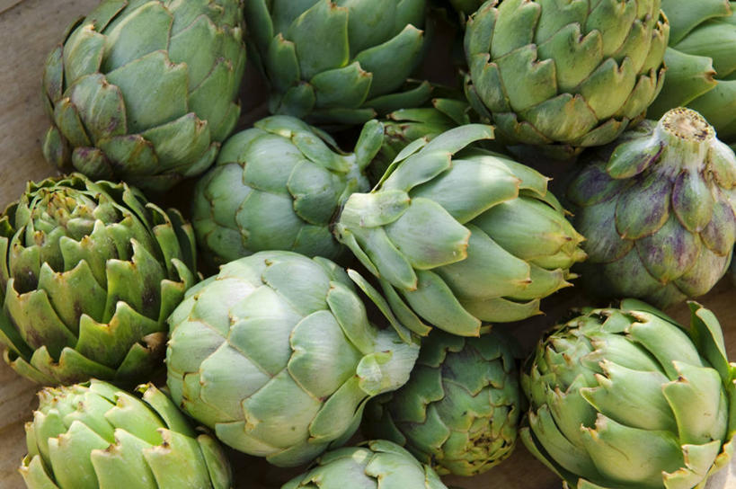 无人,横图,室外,蔬菜,英国,欧洲,庭院,园艺,朝鲜蓟,食品,饮食,英格兰,球体,蓟,摄影,彩图,旅行