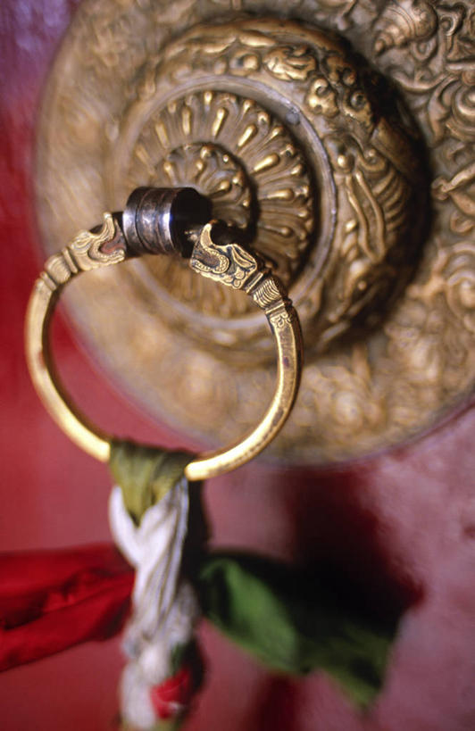 无人,竖图,特写,门,印度,亚洲,符号,把手,摄影,宗教,佛教,修道院,南亚,喜马拉雅山脉,印度共和国,工匠,克什米尔,印度河,查谟.克什米尔,查谟.克什米尔邦,彩图,旅行,喀什米尔,克什米尔地区