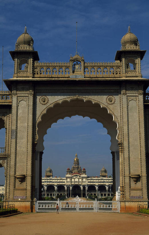 寺庙,宫殿,竖图,室外,时尚,城市,建筑,印度,拱门,宏伟,穹顶,摄影,圆顶建筑,宗教建筑,金奈,迈索尔,彩图,迈索尔皇宫