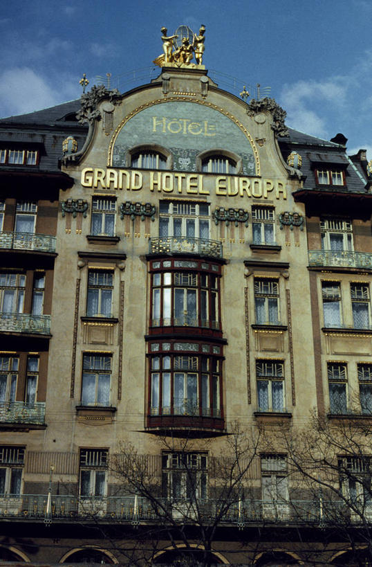 无人,竖图,阳台,酒店,艺术,装饰,雕像,艺术品,首都,金色,个性,摄影,捷克共和国,布拉格,设计,彩图