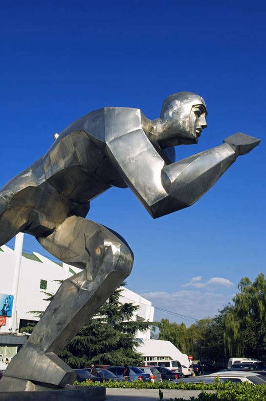 无人,竖图,室外,旅游,运动,滑冰,城市,建筑,金属制品,雕塑,北京,中国,亚洲,金属,雕像,首都,体育场,现代,摄影,巨大,庞大,活动,迅速,动作,敏捷,市区,东亚,冬季运动,宏大,硕大,伟大,速度滑冰,设计,彩图,旅行