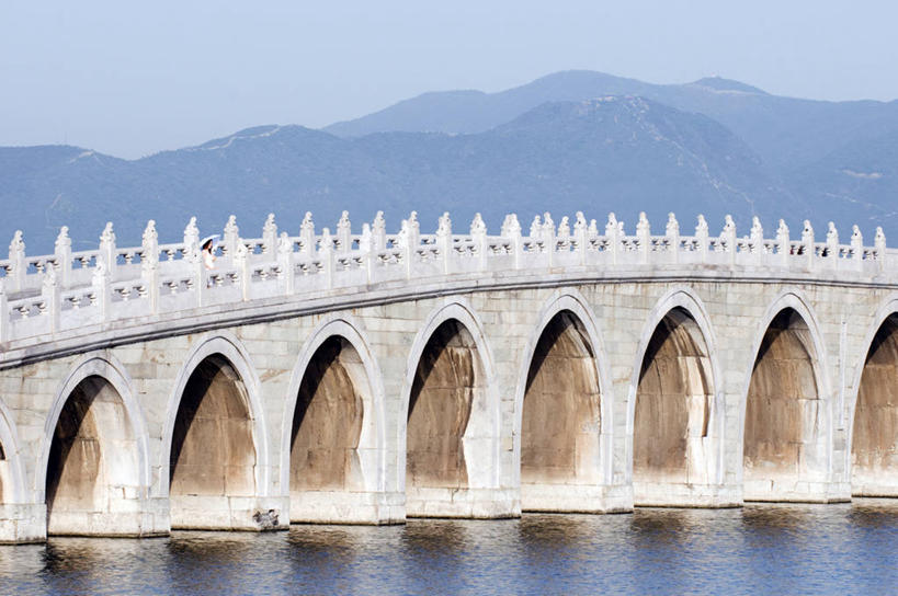 儿童,成年人,一个人,站,横图,室外,旅游,度假,烹饪,时尚,纯洁,湖,山,水,狮子,雕塑,北京,日光,中国,亚洲,仅一个女性,行人,游客,游人,雕像,地形,拱门,桥,料理,食品,首都,历史,阳伞,菜肴,美食,路人,旅客,食物,小孩,白色,风景,模型,地标建筑,可爱,童年,童趣,摄影,佳肴,保护,中国文化,释放,童真,东亚,烂漫,无邪,昆明湖,十七孔桥,过客,天真,女人,孩子,彩图,传统文化,联合国教科文组织