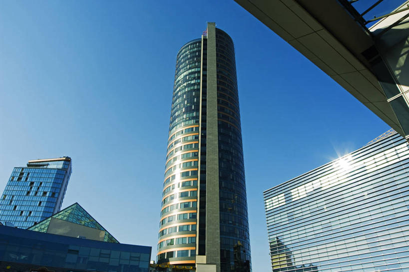 无人,横图,室外,城市,建筑,摩天大楼,欧洲,塔,高处,首都,历史,现代,地标建筑,摄影,立陶宛共和国,维尔纽斯,彩图,波罗的海三国