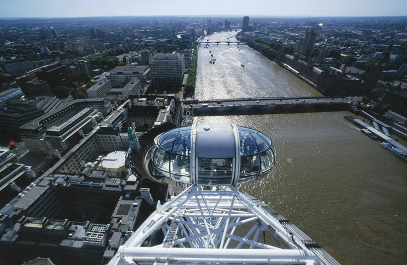 无人,横图,室外,旅游,英国,首都,英格兰,伦敦眼,泰晤士河,地标建筑,摄影,威斯敏斯特市,英国文化,威斯敏斯特桥,钡,彩图,旅行