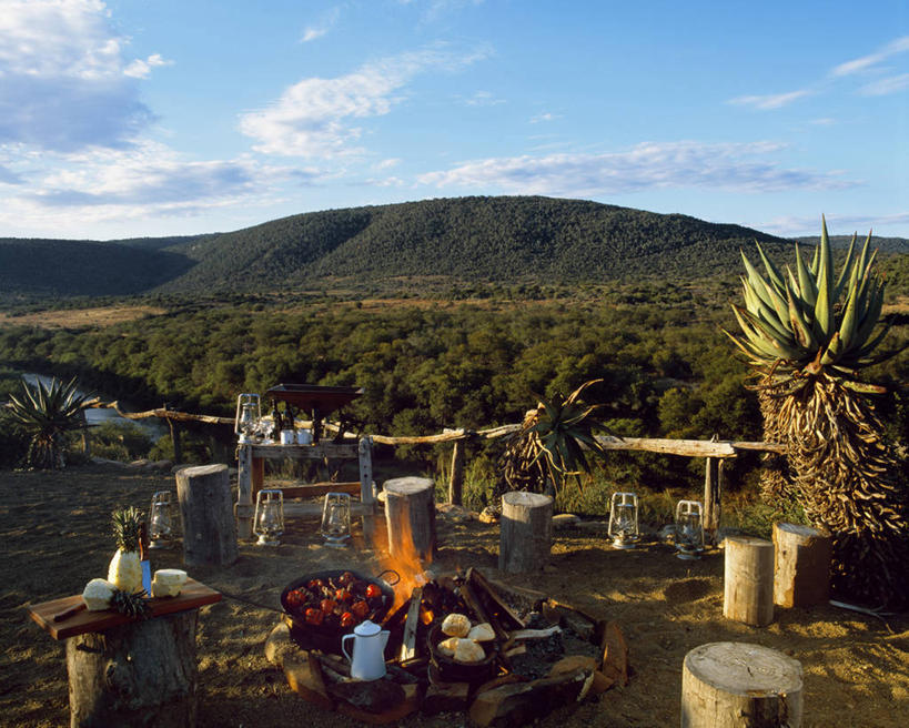 横图,室外,度假,烧烤,南非,食品,摄影,露营,东开普省,开火,烹调,彩图,营火