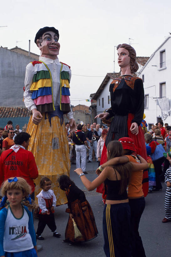 竖图,西班牙,欧洲,庆祝,摄影,游行,群众,巨人,彩图