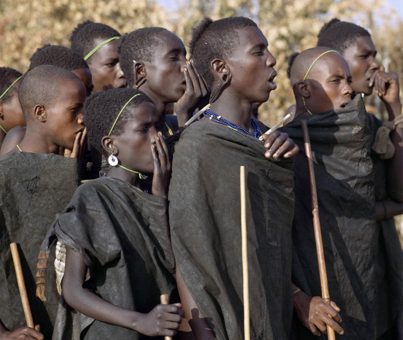 横图,非洲,肯尼亚,会议,音乐,摄影,唱,典礼,非洲文化,彩图,传统服装,传统文化,成人仪式