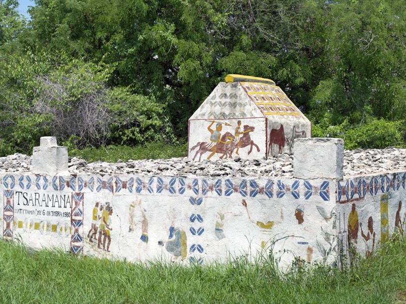 无人,横图,通讯,非洲,马达加斯加,艺术,艺术品,壁画,摄影,坟墓,墓穴,美术工艺,彩图