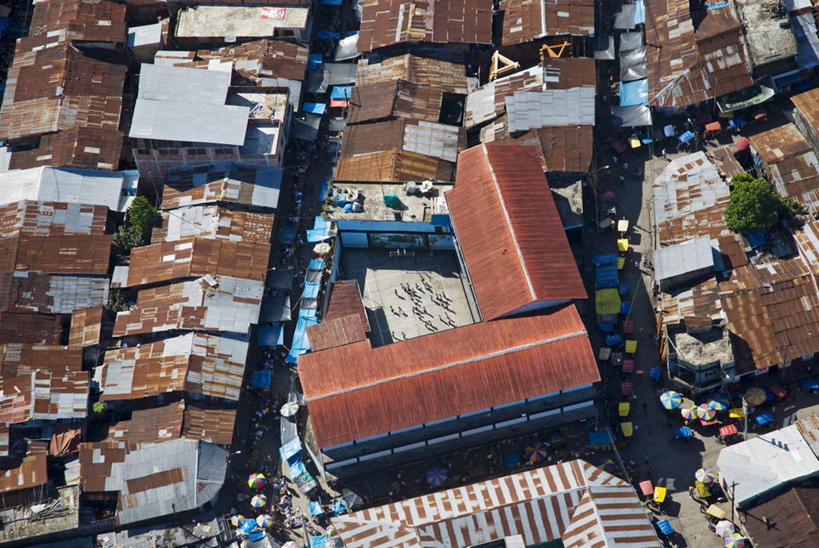 横图,室外,天线,城市,街道,路,亚马逊河,秘鲁,屋顶,地形,城镇,市场,南美,摄影,拉丁美洲,群众,伊基托斯,商人,彩图