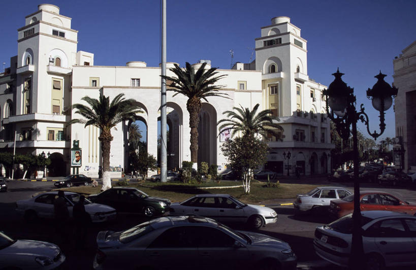 无人,横图,城市,汽车,利比亚,交通,首都,海报,摄影,块状,地中海文化,北非,彩图