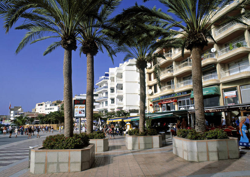 无人,横图,室外,西班牙,城镇,摄影,加那利群岛,特内里费岛,大西洋群岛,彩图