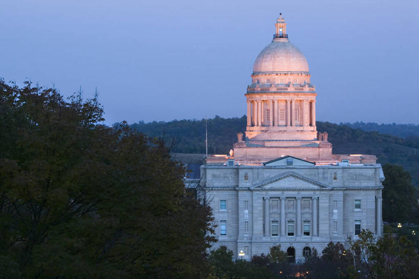 无人,横图,美国,国会大厦,摄影,北美,肯塔基州,美国人,彩图