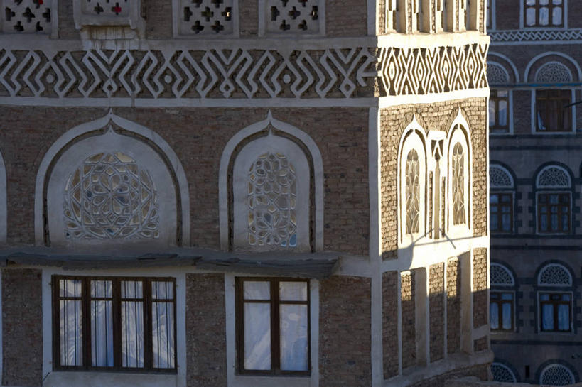 无人,横图,城市,建筑,也门,首都,地标建筑,摄影,泥,中东,萨那,阿拉伯,彩图,阿拉伯半岛