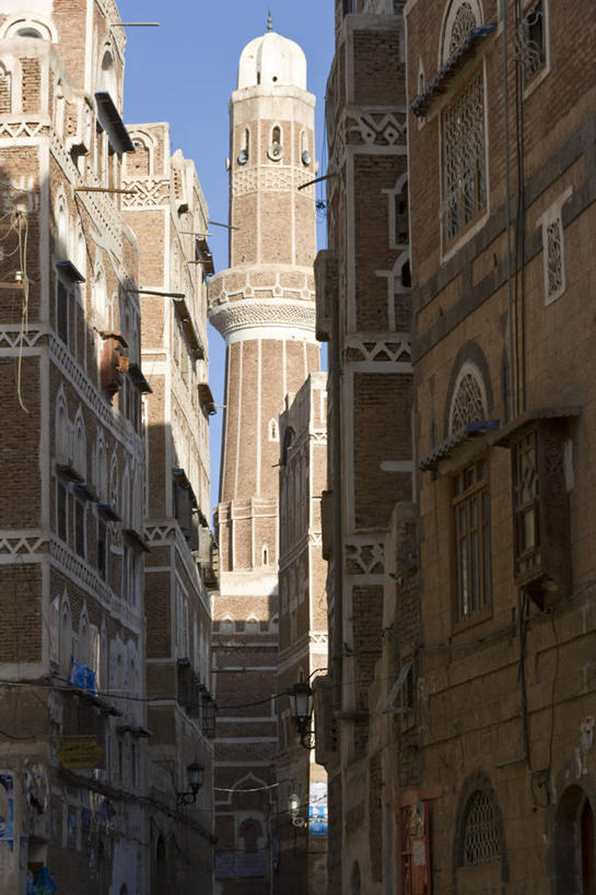 无人,竖图,城市,建筑,也门,首都,地标建筑,摄影,泥,中东,萨那,阿拉伯,彩图,阿拉伯半岛