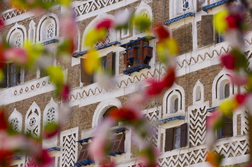 无人,横图,城市,建筑,也门,首都,地标建筑,摄影,泥,中东,萨那,阿拉伯,彩图,阿拉伯半岛