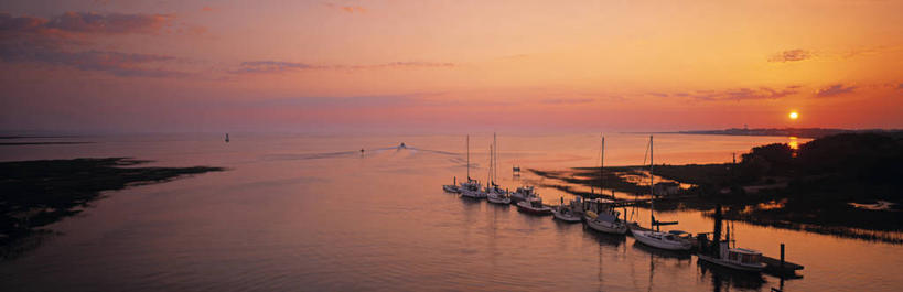 无人,横图,全景,美国,摄影,游艇码头,彩图,旅行