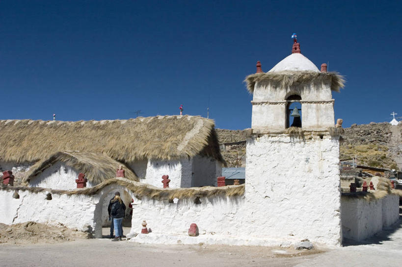 无人,教堂,横图,室外,智利,南美,摄影,拉丁美洲,安地斯山脉,朗卡国家公园,美国人,彩图