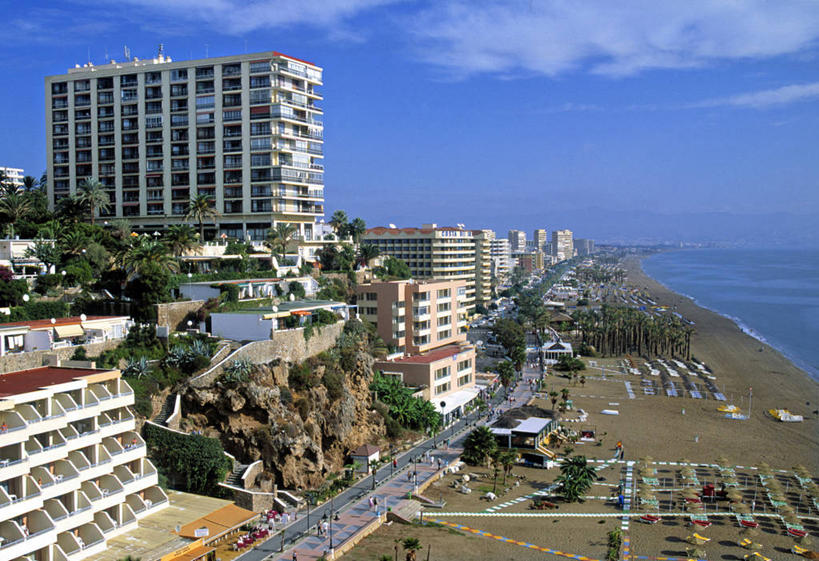 无人,横图,室外,西班牙,欧洲,摄影,安达路西亚,马拉加省,海滩,彩图