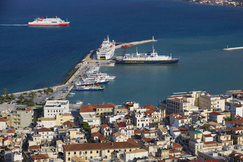 无人,横图,希腊,欧洲,摄影,西欧,地中海文化,南欧,希腊文化,扎金索斯,彩图,海港,艾奥尼亚群岛