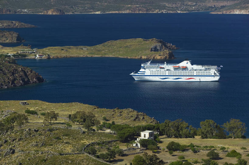 无人,横图,希腊,欧洲,摄影,西欧,爱琴海,渡轮,地中海文化,南欧,希腊文化,多德卡尼斯群岛,希腊共和国,佐泽卡尼索斯群岛,彩图,帕特莫斯岛,拔摩岛