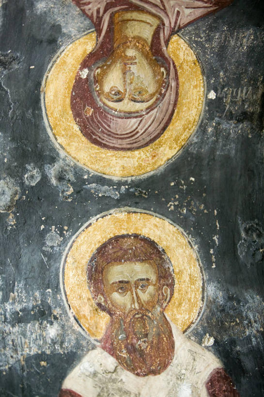 无人,竖图,希腊,欧洲,摄影,宗教,图标,西欧,爱琴海,地中海文化,南欧,希腊文化,作画,多德卡尼斯群岛,希腊共和国,佐泽卡尼索斯群岛,彩图,帕特莫斯岛,拔摩岛