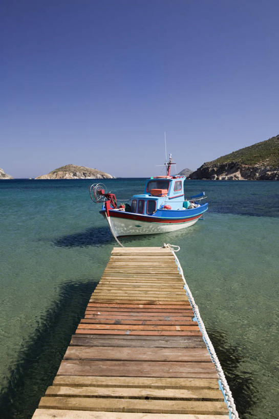 无人,竖图,海洋,希腊,欧洲,渔船,摄影,西欧,爱琴海,地中海文化,南欧,希腊文化,多德卡尼斯群岛,希腊共和国,佐泽卡尼索斯群岛,彩图,帕特莫斯岛,拔摩岛