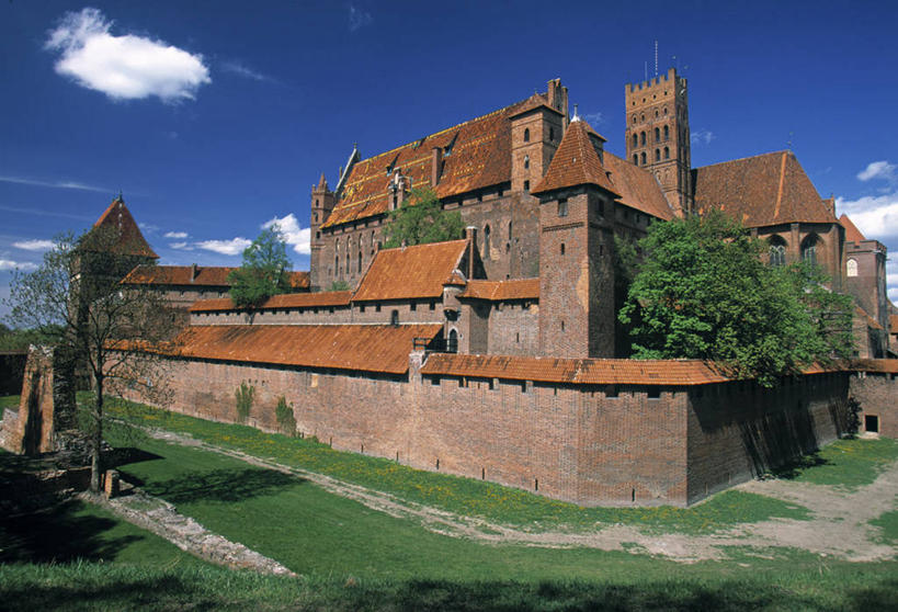 无人,横图,波兰,摄影,东欧,中欧,马尔堡,彩图