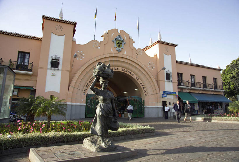 无人,横图,西班牙,市场,摄影,加那利群岛,特内里费岛,大西洋群岛,彩图,旅行