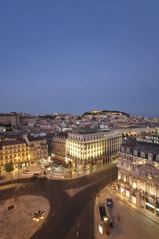 无人,竖图,方图,俯视,夜晚,城市,葡萄牙,欧洲,首都,里斯本,摄影,西欧,南欧,拜克萨,彩图,高角度拍摄