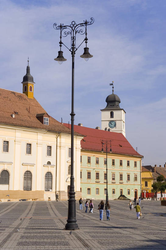 教堂,竖图,方图,欧洲,罗马尼亚,塔,摄影,东欧,中欧,首府,特兰西瓦尼亚,锡比乌,锡比乌县,彩图