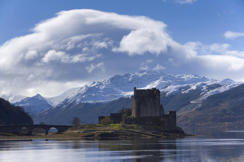 无人,横图,室外,英国,城堡,地形,苏格兰,摄影,西欧,北欧,英国文化,苏格兰高地,彩图